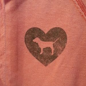 PINK zip up Hoodie Vintage